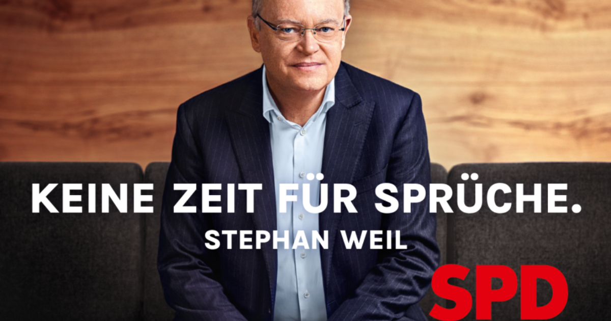 Landtagswahl 2022 Keine Zeit für Sprüche! SPDOrtsverein Kleefeld