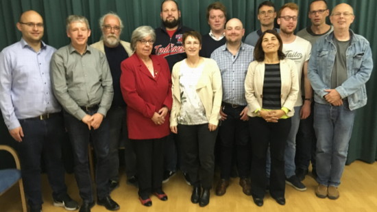 Bild vom Vorstand des Ortsvereins Kleefeld-Heideviertel