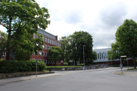 Blick auf die Schillerschule