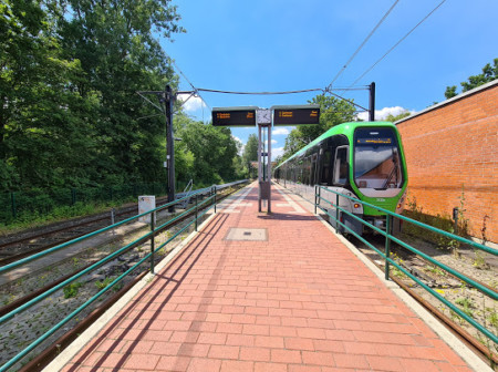 Bild einer Stadtbahn